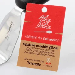 Alice Delice Spatule Et Maryse^Spatule coudée en inox 25 cm - Alice Délice