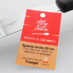 Alice Delice Ustensiles De Cuisine|Spatule Et Maryse^Spatule droite en inox 25 cm - Alice Délice