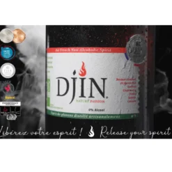 Djin Mixologie Et Oenologie^Spiritueux Gin Sans Alcool Passion 50cl -