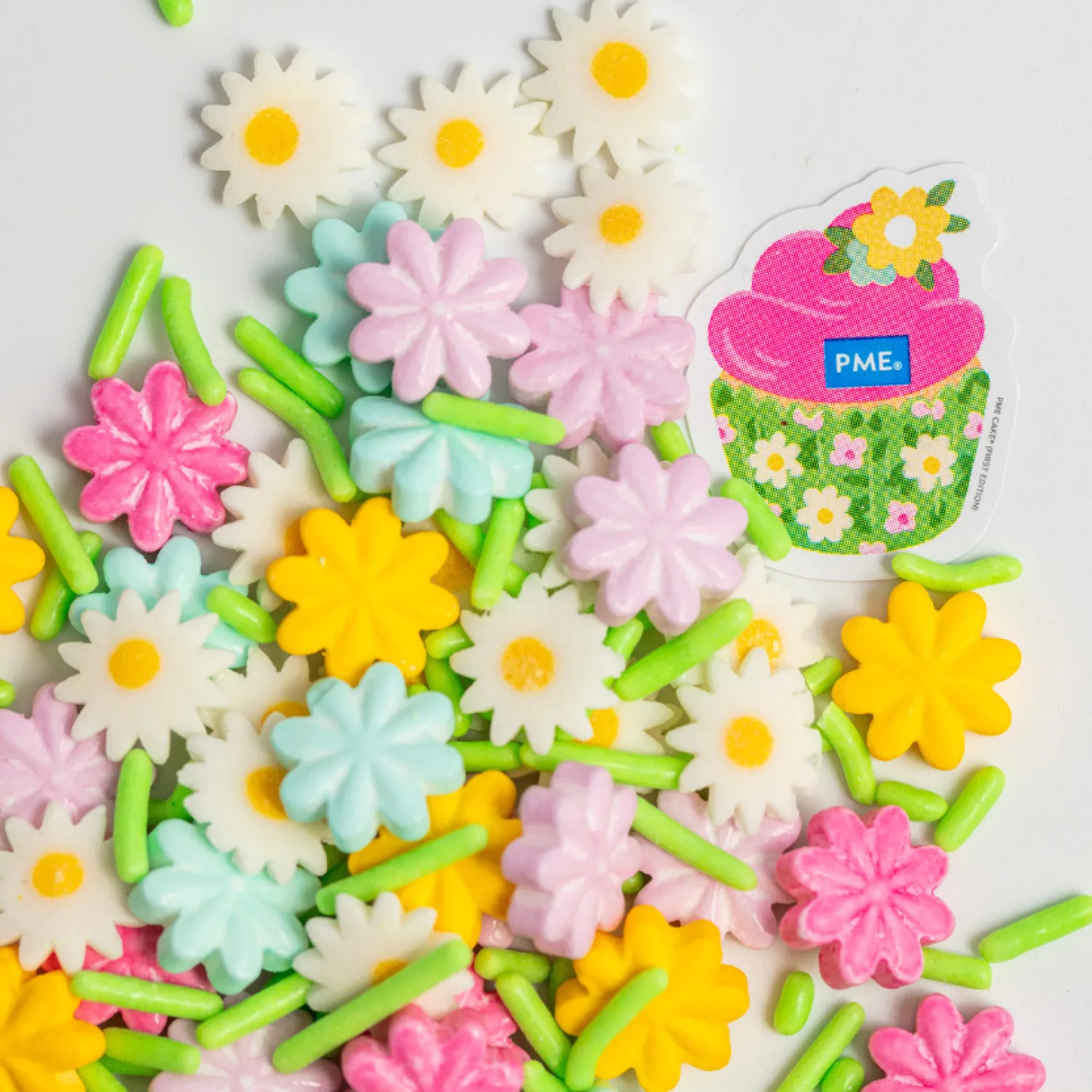 PME Décors De Pâtisserie|Décors Comestibles^Sprinkles flower garden 60g -