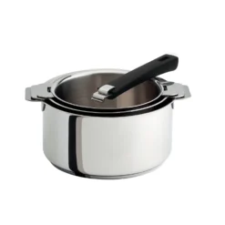 Cristel Batterie De Cuisine|Cuisson Sur Plaque^Série 3 casseroles inox amovibles 16 à 20cm Mutine -