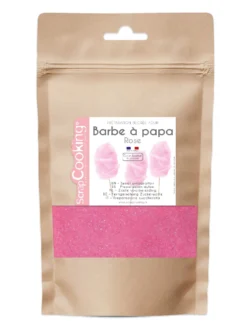 Scrapcooking Sucre Et Confiserie^Sucre Barbe à papa 160 gr rose -