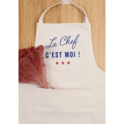 Tissage de l'Ouest Linge De Cuisine^Tablier "le chef c'est moi" - Tissage de l´ouest