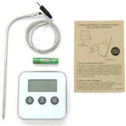 Alice Delice Ustensiles De Mesure|Thermomètre Cuisine^Thermomètre avec sonde blanc