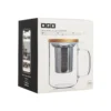 Alice Delice Vaisselle|Mug, Tasses Et Bols^Tisanière en verre 450 ml Gustave - Ogo Living
