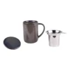 Table passion Vaisselle|Mug, Tasses Et Bols^Tisanière 470 ml Tiao noir -