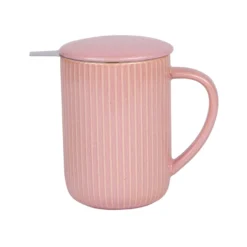 Table passion Vaisselle|Mug, Tasses Et Bols^Tisanière 470 ml Tiao rose -