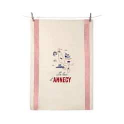 Tissage de l'Ouest Linge De Cuisine^Torchon Le lac d´Annecy - Tissage de L´Ouest