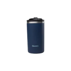 Qwetch Repas Nomade^Travel mug isotherme bleu nuit 350 ml -