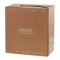 Cristel Cuisson Sur Plaque|Wok^Wok amovible inox triply sans PFAS Casteline 28 cm -