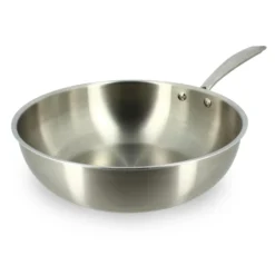 Menastyl Cuisson Sur Plaque|Casseroles^Wok inox sans PFAS Triply 28 cm -